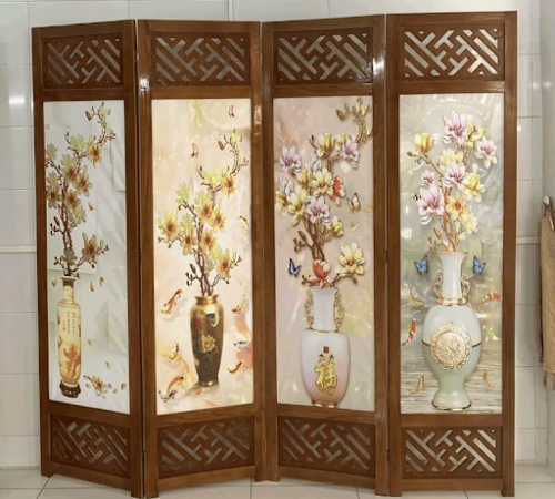 Các loại bình phong dùng trong nhà