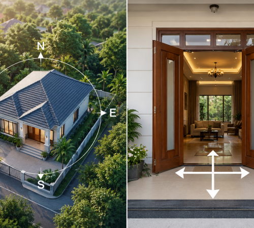 Các hướng cửa cản trở phong thủy nhà ở cần lưu ý Các hướng cửa cản trở phong thủy nhà ở cần lưu ý