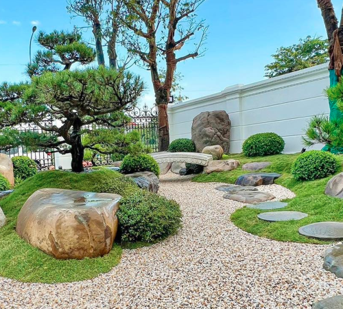 Các loại sỏi thường dùng lát sân vườn Các loại sỏi thường dùng lát sân vườn