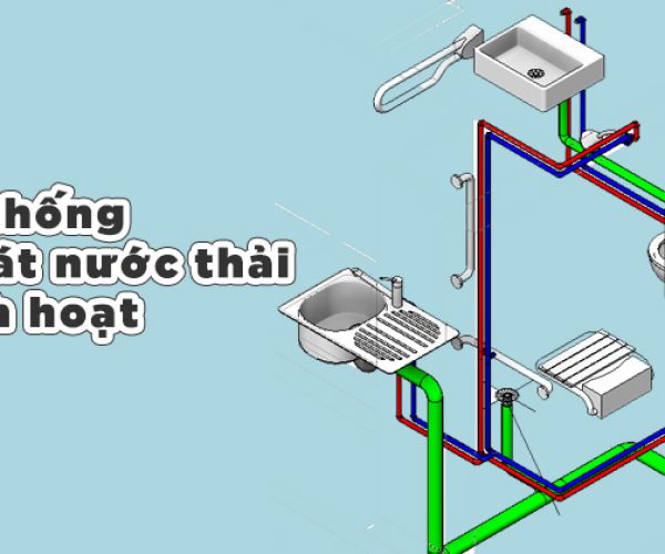 Cách thiết kế đường ống thoát nước cho nhà ở