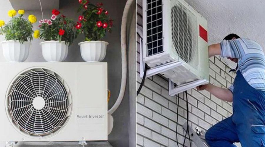 Cách vệ sinh dàn nóng ngoài trời