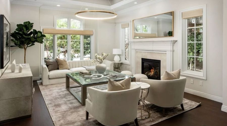 Các cách phối màu cửa với nội thất nhà ở