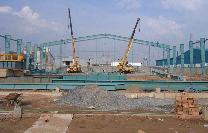 Thi công xây dựng nhà xưởng Quảng Ngãi